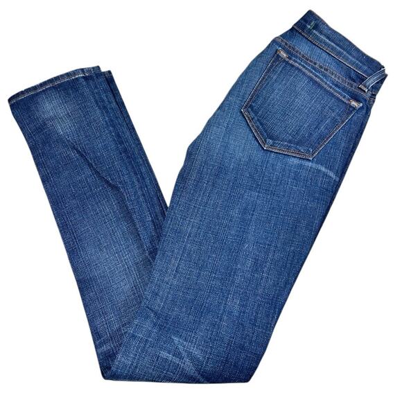 J Brand Jeans Size 25 Low Rise Pencil Leg Dark Fashion Wash 32" Inseam - Picture 2 of 9